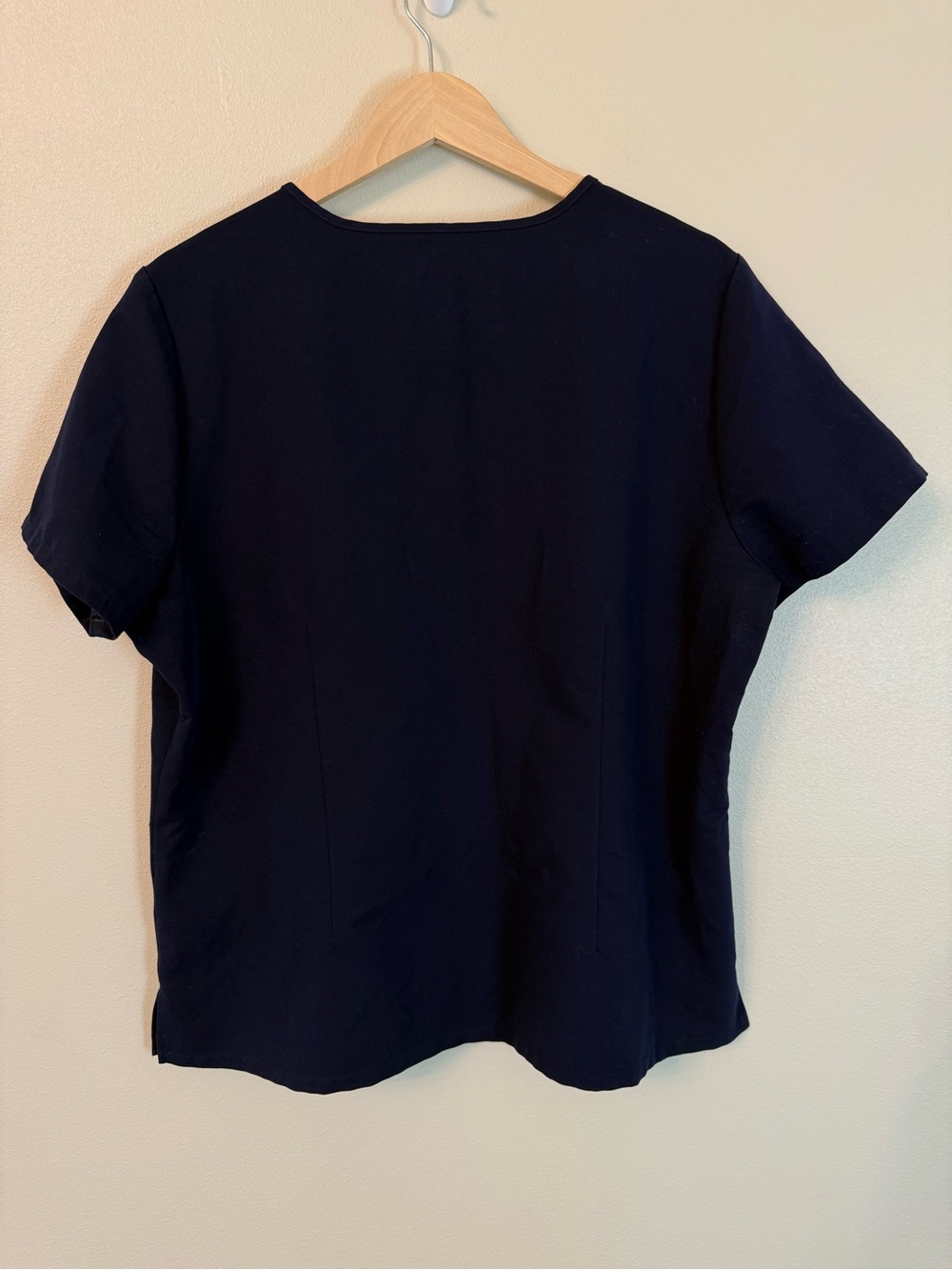 Figs Navy Blue Catarina One Pocket V-Neck Women's Scrub Top Size XL Petite - Picture 5 of 9